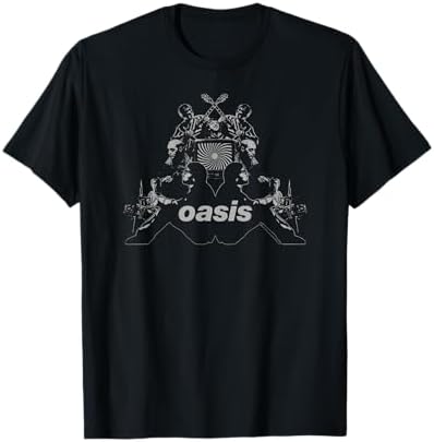 Amazon.com: Oasis – Definitely Maybe Illustration T-Shirt
